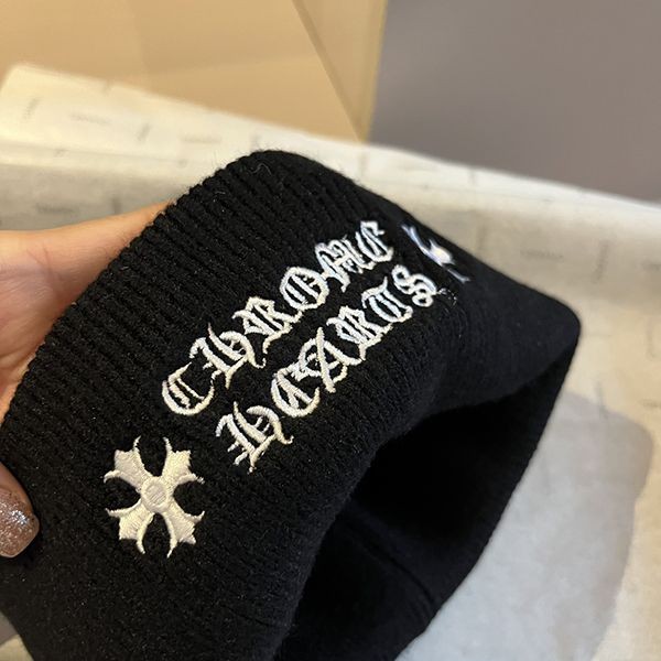 セレブ多数愛用 クロムハーツ★Logo Beanie ロゴ ビーニー ワッチキャップ 偽物 Kul06368